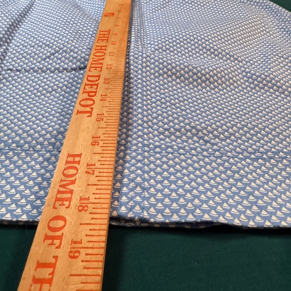 Talbots Womens Skirt Size 4 Blue White Sailboat Print A-Line Knee Length - Picture 2 of 7